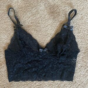 Elegant Moments Midnight Lace Bralette